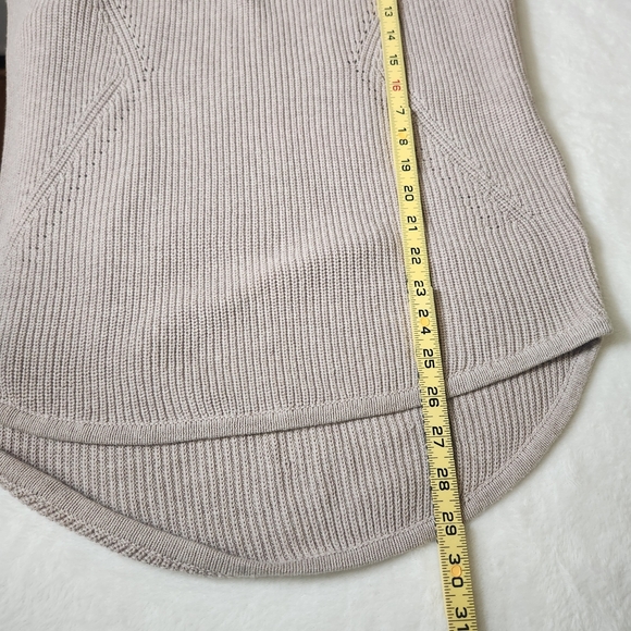 2 For 20 Express Women's V-Neck Sweater - Light Gray 100% Coton - Picture 8 of 11